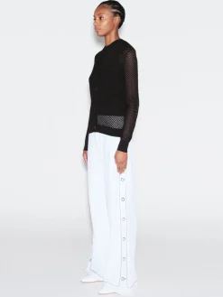 SNAP STRAIGHT LEG PANT