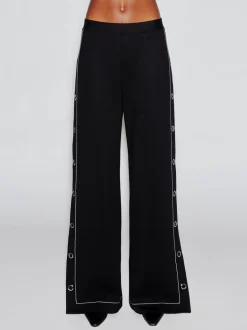 SNAP STRAIGHT LEG PANT