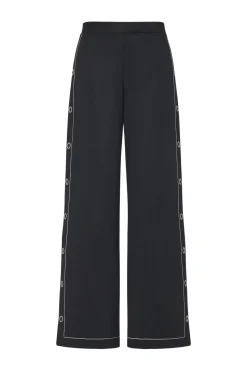 SNAP STRAIGHT LEG PANT