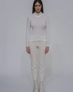 SNAP TURTLENECK TOP