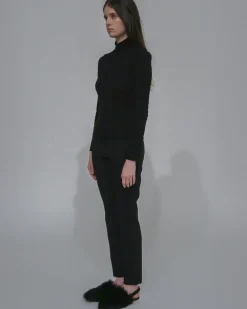 SNAP TURTLENECK TOP