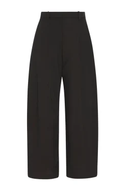 STRAIGHT TAPER TAB PANT - VISCOSE TWILL
