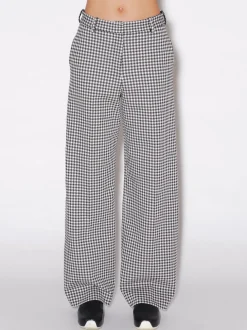 STRAIGHT TROUSER - GINGHAM