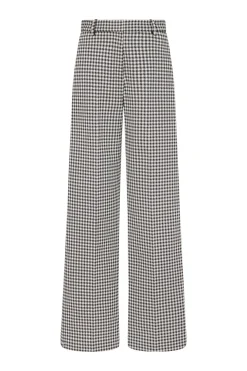 STRAIGHT TROUSER - GINGHAM