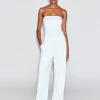 STRAPLESS BANDEAU - SOLID INTERLOCK