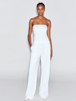 STRAPLESS BANDEAU - SOLID INTERLOCK