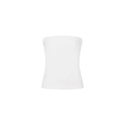STRAPLESS BANDEAU - SOLID INTERLOCK