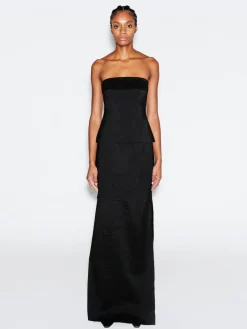 STRAPLESS BANDEAU - STRETCH ORGANZA