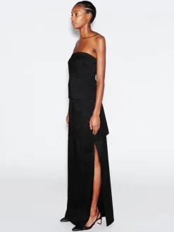 STRAPLESS BANDEAU - STRETCH ORGANZA