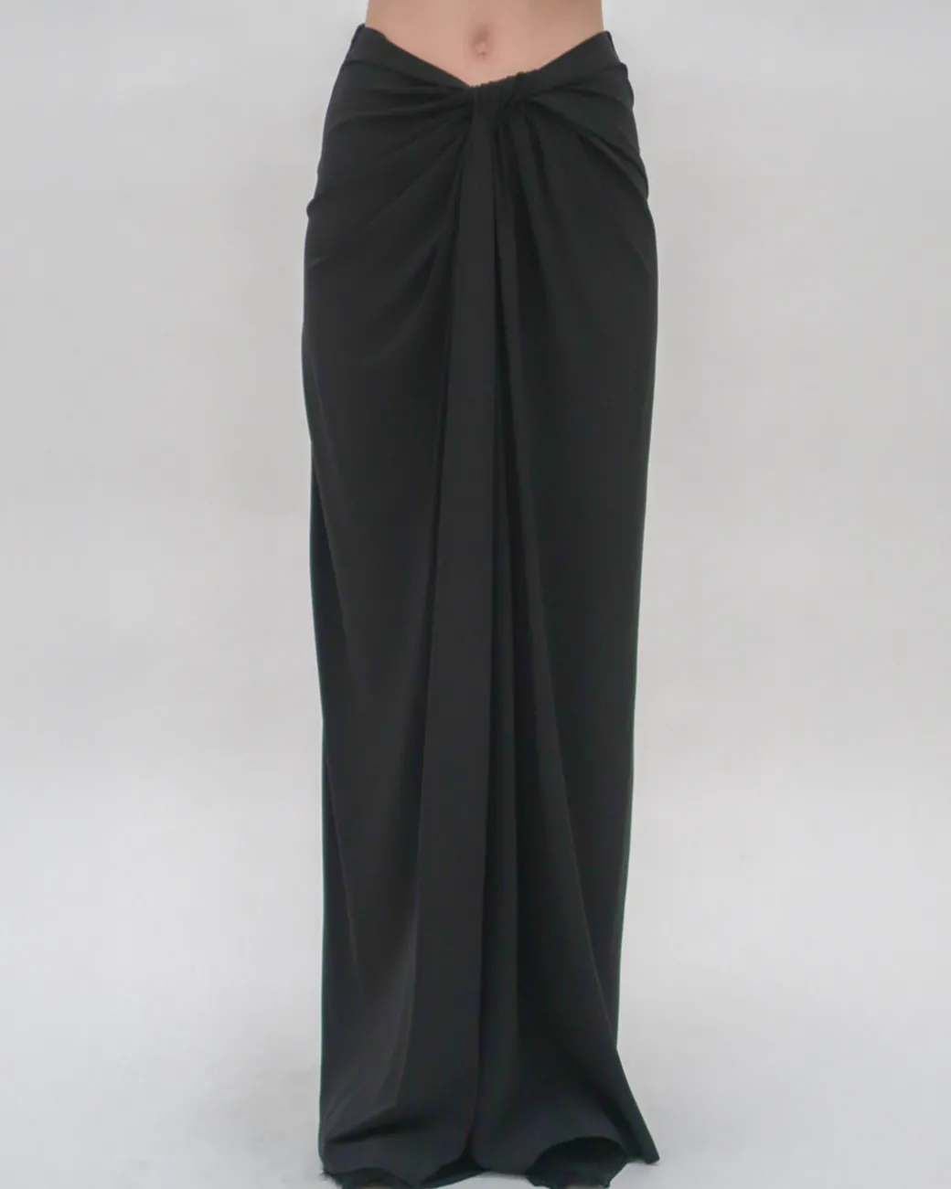 STRAPLESS TWIST FRONT DRESS