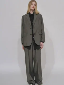 TAILORED BLAZER - LIGHTWEIGHT CANVAS SUITING