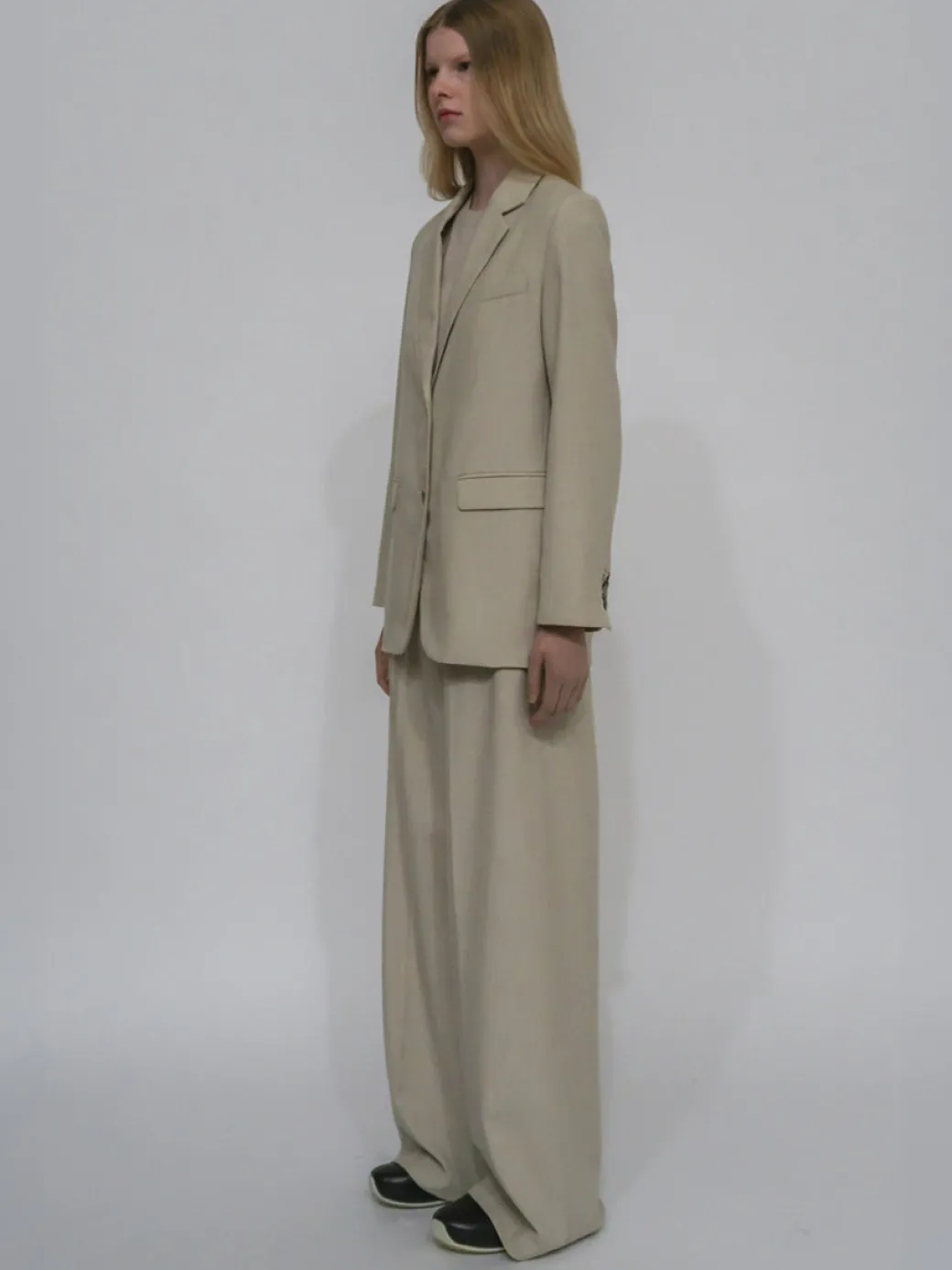 TAILORED BLAZER - LIGHTWEIGHT CANVAS SUITING