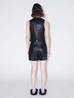 Tailored Leather Vest