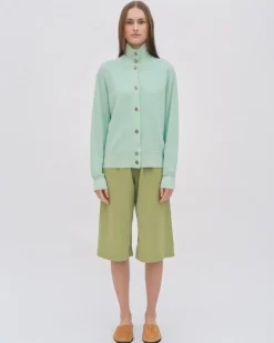 TURTLENECK CARDIGAN