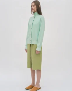 TURTLENECK CARDIGAN