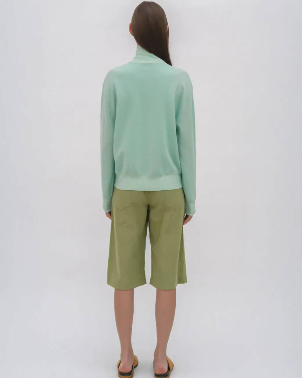 TURTLENECK CARDIGAN