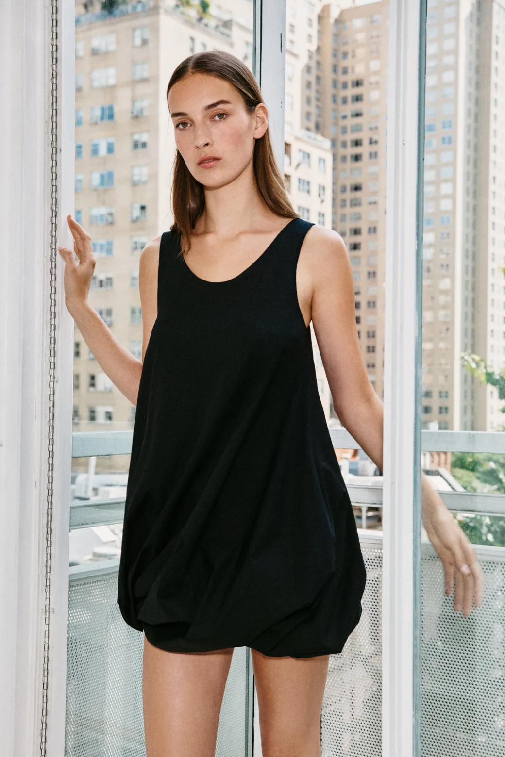 TWIST HEM TANK DRESS