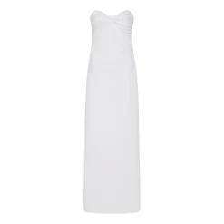 TWIST STRAPLESS DRESS