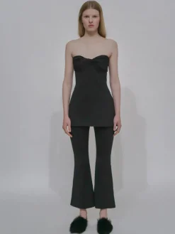 TWIST STRAPLESS TOP