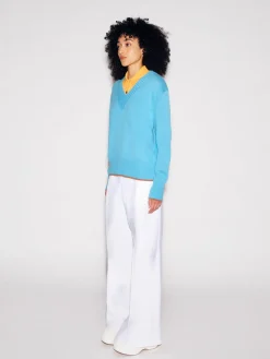V-NECK PULLOVER