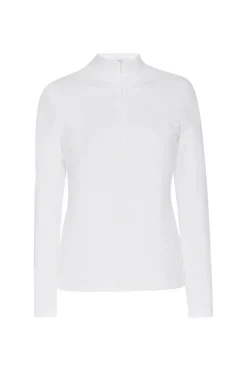 ZIP UP TURTLENECK TOP