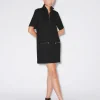 ZIP-UP SHIFT DRESS